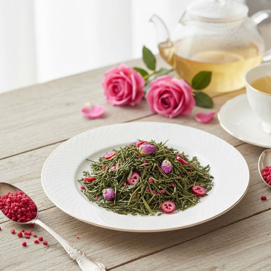 Cranberry & Rose Green Tea