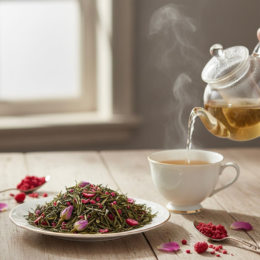 Cranberry & Rose Green Tea