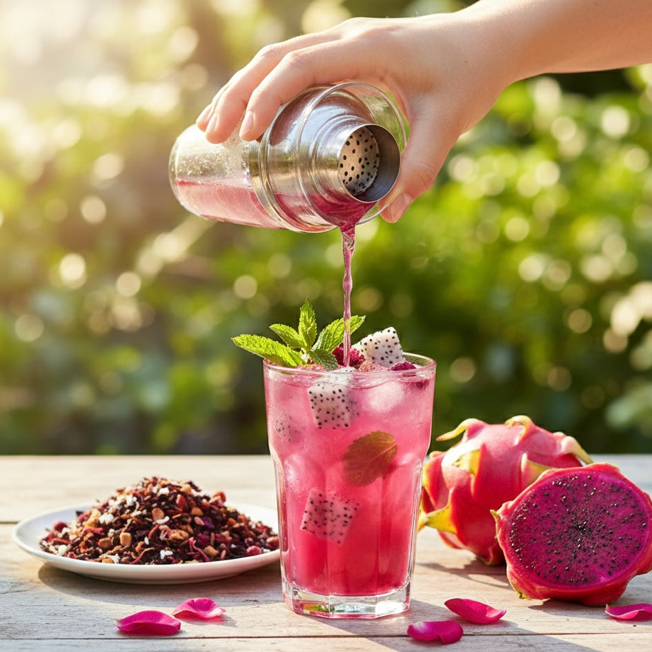 Dragon Fruit & Pineapple Fruit Tea