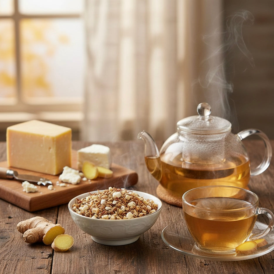 Ginger & Yoghurt-flavored Herbal Tea