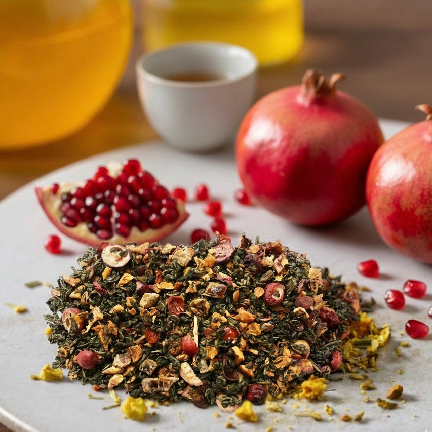 Pomegranate Green Tea