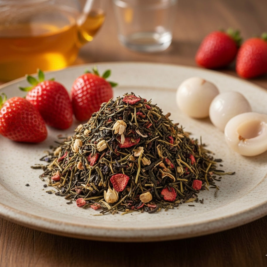 Strawberry & Lychee Green Tea