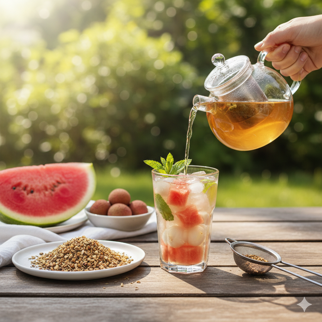 Watermelon & Lychee Fruit Tea